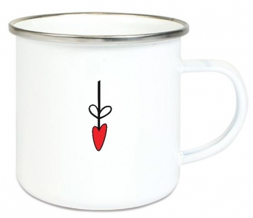 Preview: ♥ Tasse Emailletasse Tanten sind wie Mamas..., Dankeschön, Geburtstag, Muttertag, Vatertag, Abschied, Jubiläum, Geschenk, Becher von Lüttentüddel